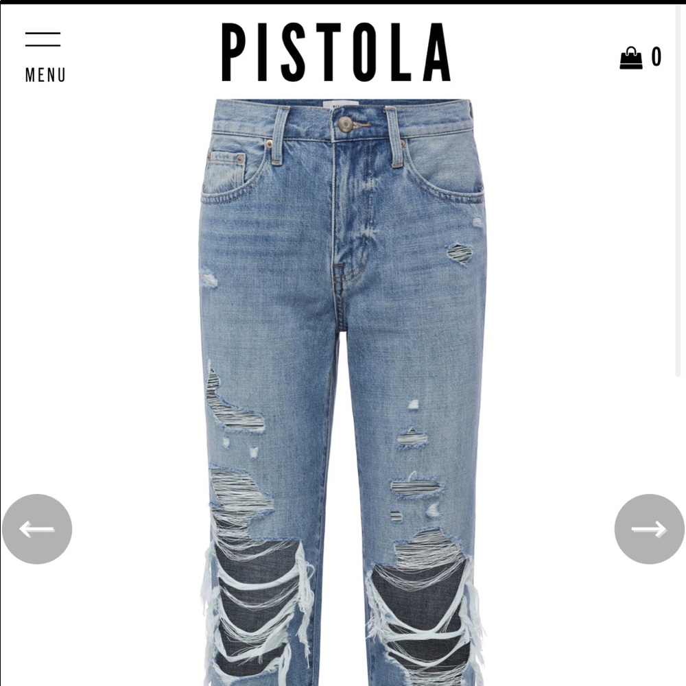 Pistola high rise jeans